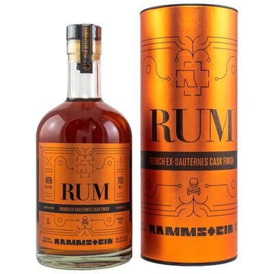 Rammstein Rum - Limited Edition 2022 - French Sauternes Finish - 46% - 0,7 Liter