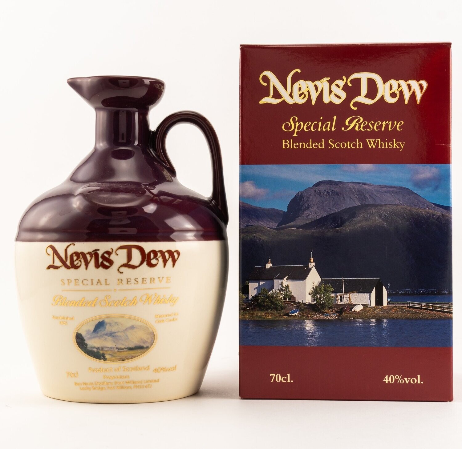 Nevis Dew Special Reserve - Keramik-Krug - Ben Nevis