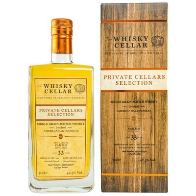 Cambus -1988/2022 - 33 Jahre - # 59256+59258 - (The Whisky Cellar) - 42,5% Cambus -1988/2022 - 33 Jahre - # 59256+59258 - (The Whisky Cellar) - 42,5%