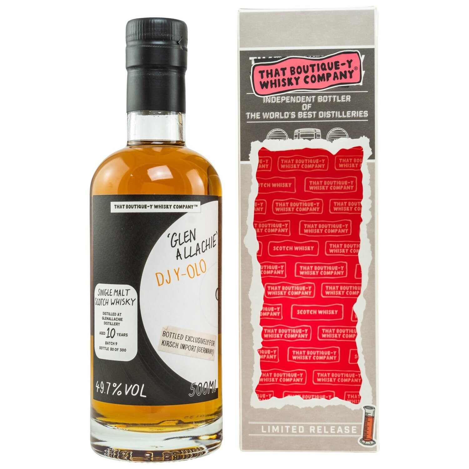GlenAllachie - 10 Jahre - TBWC - 49,7% - Batch 9