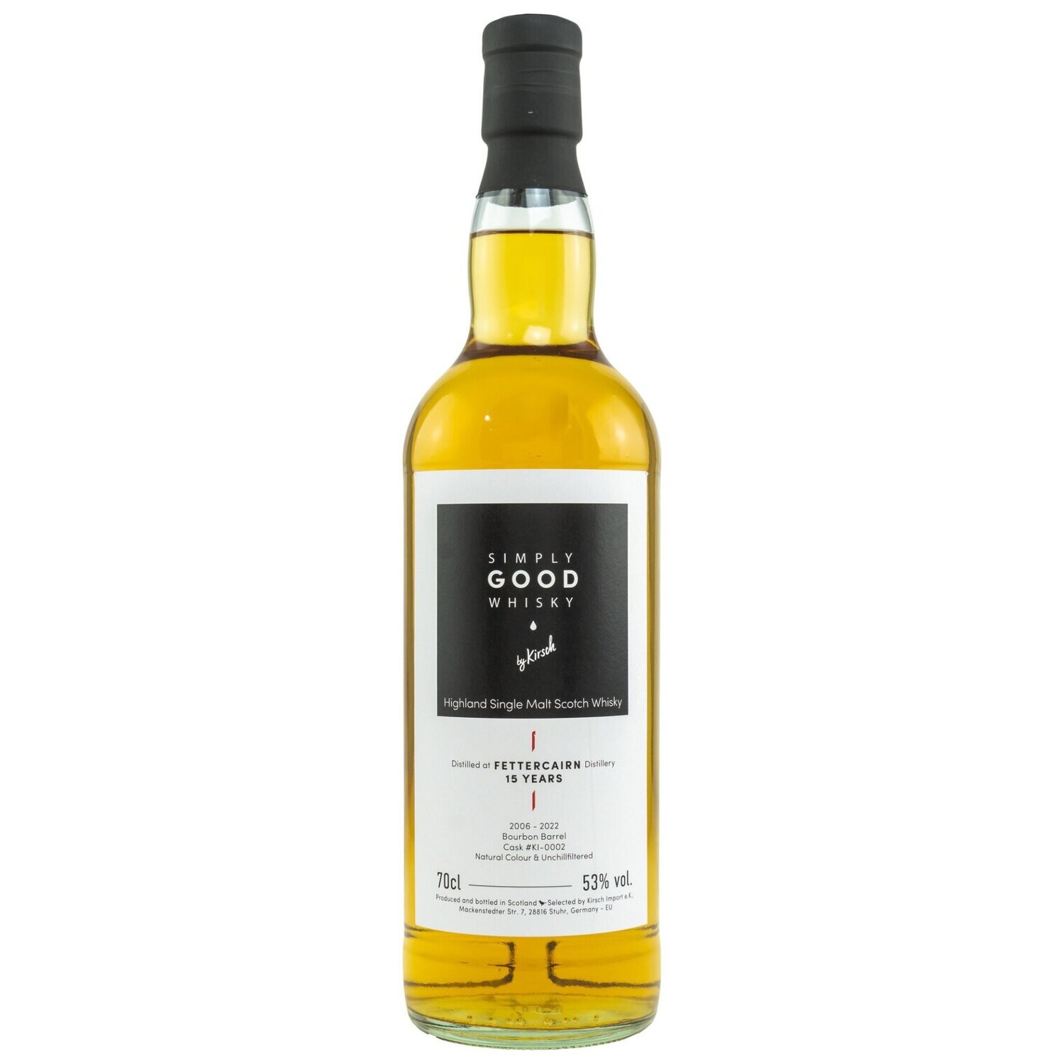 Fettercairn - 2006/2022 - 15 Jahre - #KI-0002 - Simply Good Whisky
