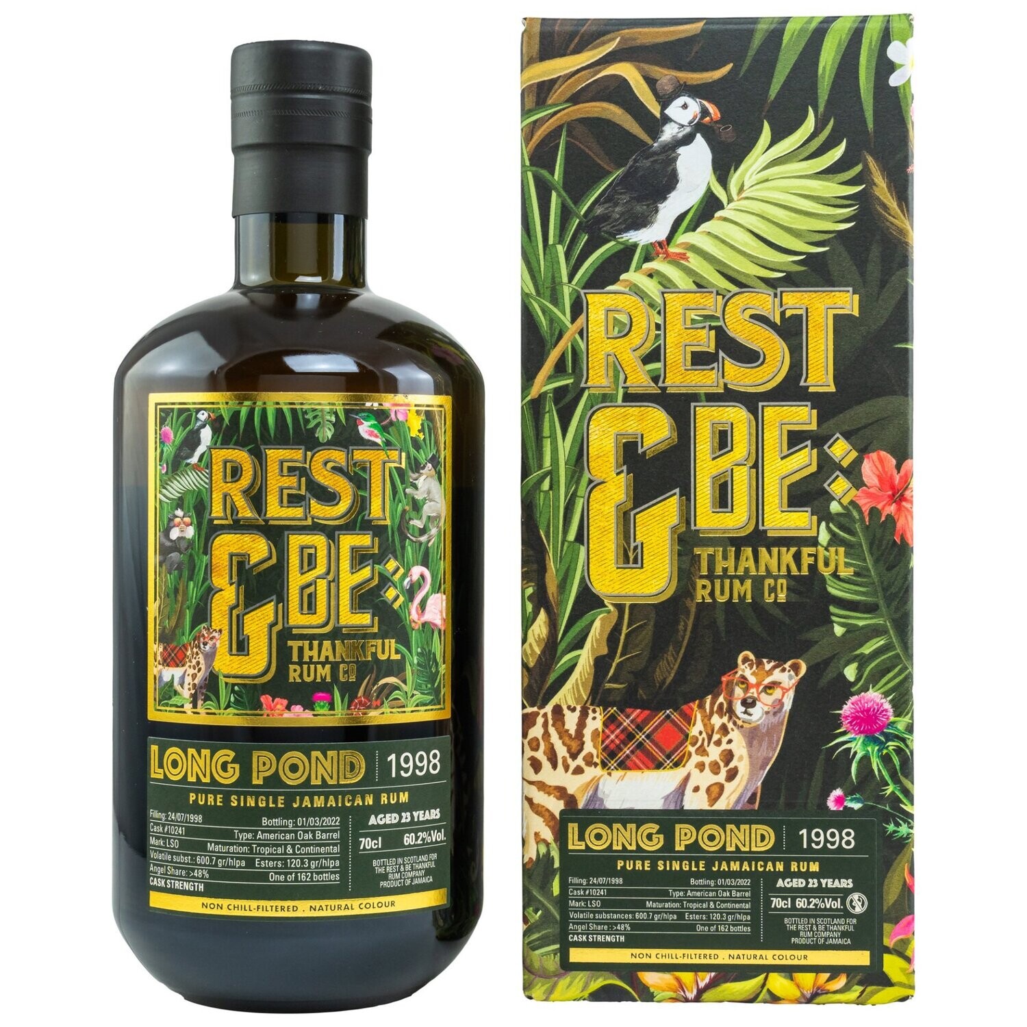 Long Pond 1998/2022 - 23 Jahre - LSO Single Cask #10241 - Rest & Be Thankful
60,2%
