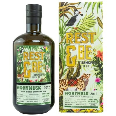 Monymusk - 2012/2022 - 9 Jahre - Small Batch 1 - Rest & Be Thankful - 46%