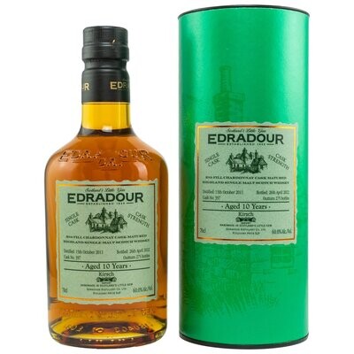 Edradour 10 Jahre – Chardonnay Cask 2011/2022 - 60,0% - #397