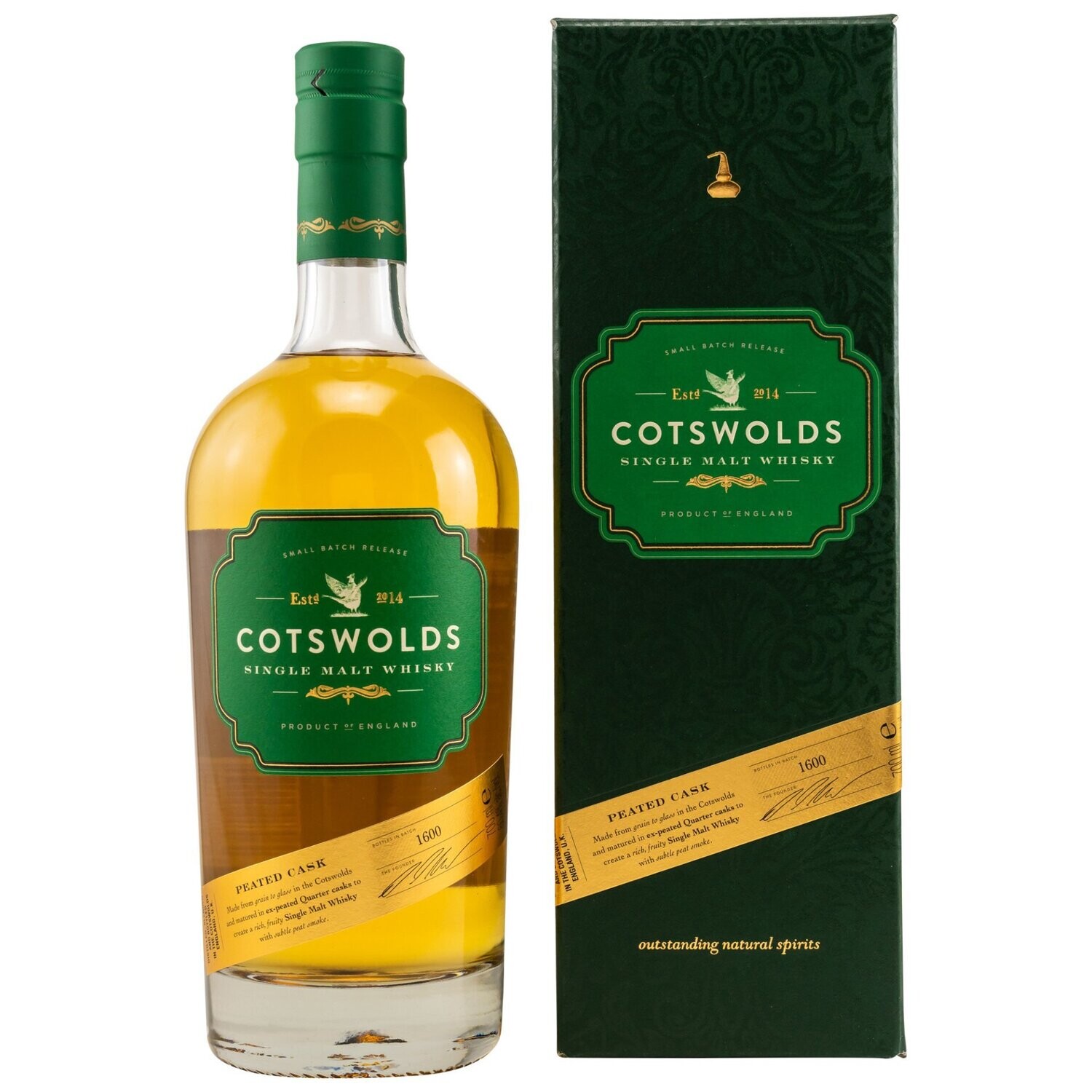 Cotswolds - Peated Cask - Batch - 60,4% - 700ml -