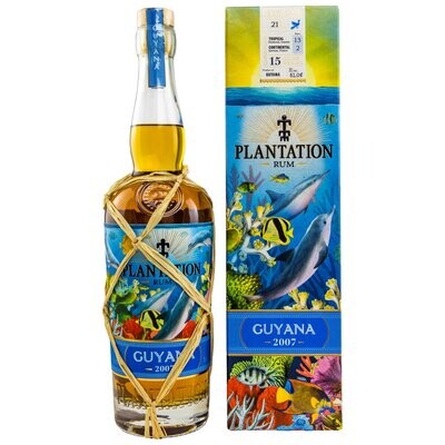 Plantation Rum 2007/2022 Guyana One Time Limited Edition