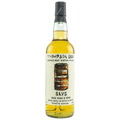 SRV5 Blended Malt Scotch Whisky - über 8 Jahre - Thompson Bros.