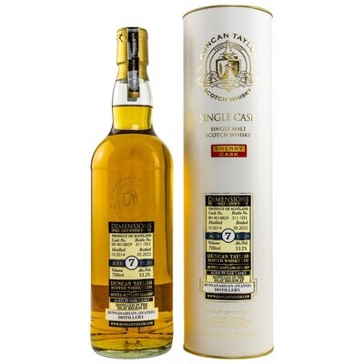 Bunnahabhain Peated - 2014/2022 - 7 Jahre - Sherry Cask #3814010829 (Duncan Taylor) Bunnahabhain Peated - 2014/2022 - 7 Jahre - Sherry Cask #3814010829 (Duncan Taylor)