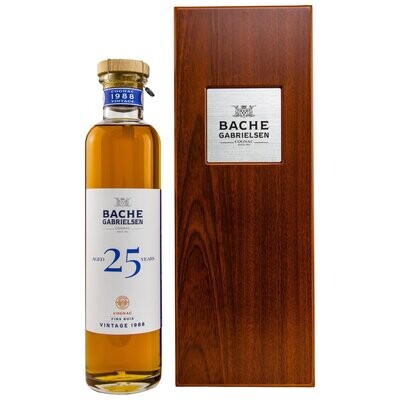 Bache-Gabrielsen Cognac FB Vintage 1988/2022 - 25 Jahre