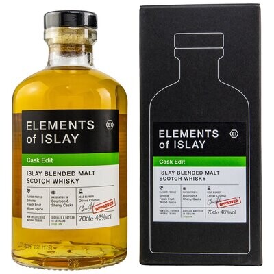 Elements of Islay Cask Edit - Islay Blended Malt - 46% - 0,7 Liter