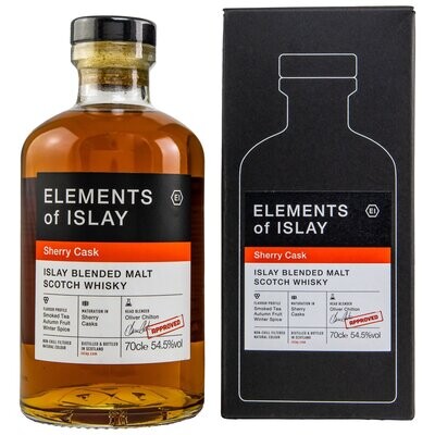 Elements of Islay Sherry Cask - Islay Blended Malt - 54,5% - 0,7 Liter