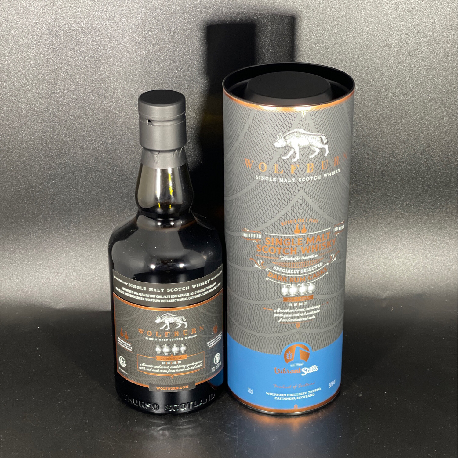 Wolfburn - Dark Rum Cask Finish - 50%