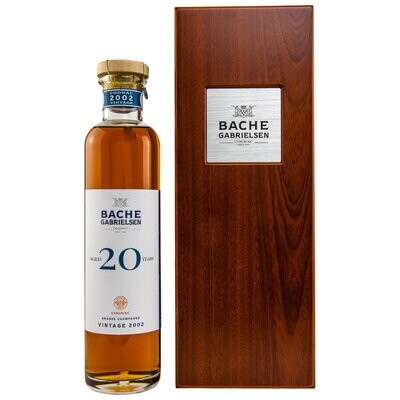 Bache-Gabrielsen Cognac GC Vintage 2002/2022 - 20 Jahre