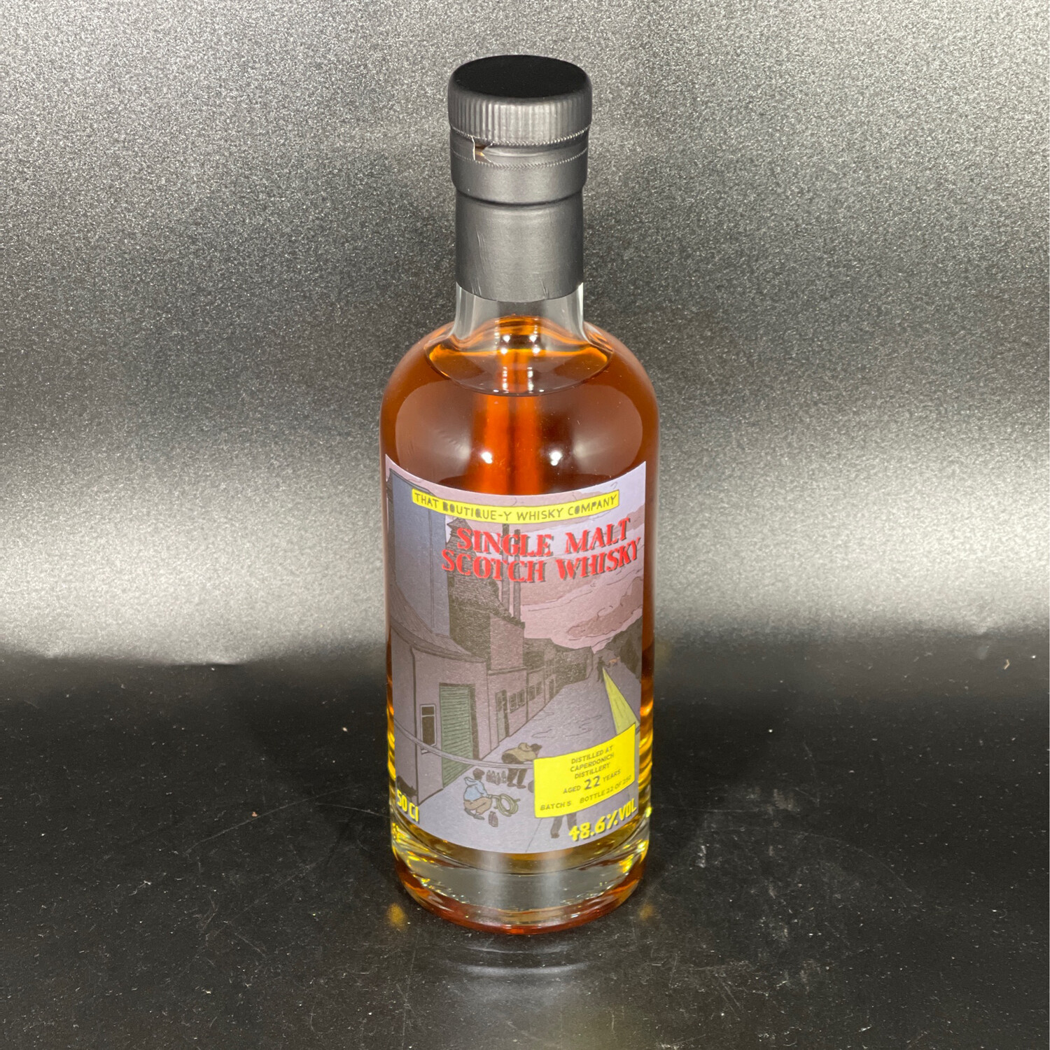 Caperdonich 22 Jahre - Batch 5 (That Boutique-Y Whisky Company) - 48,6% -