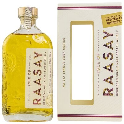 Isle of Raasay First Fill Rye Peated - #18/629 - 62,5%