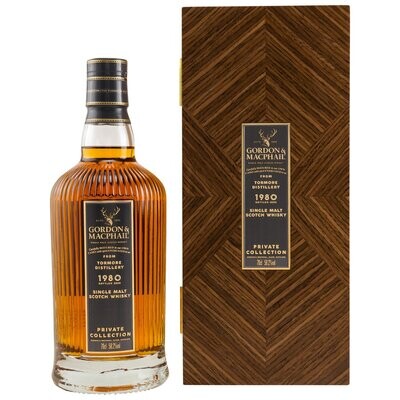 Tormore - 1980/2020 - 40 Jahre - 58,2% - G&M - Refill Bourbon #4467 Tormore - 1980/2020 - 40 Jahre - 58,2% - G&M - Refill Bourbon #4467