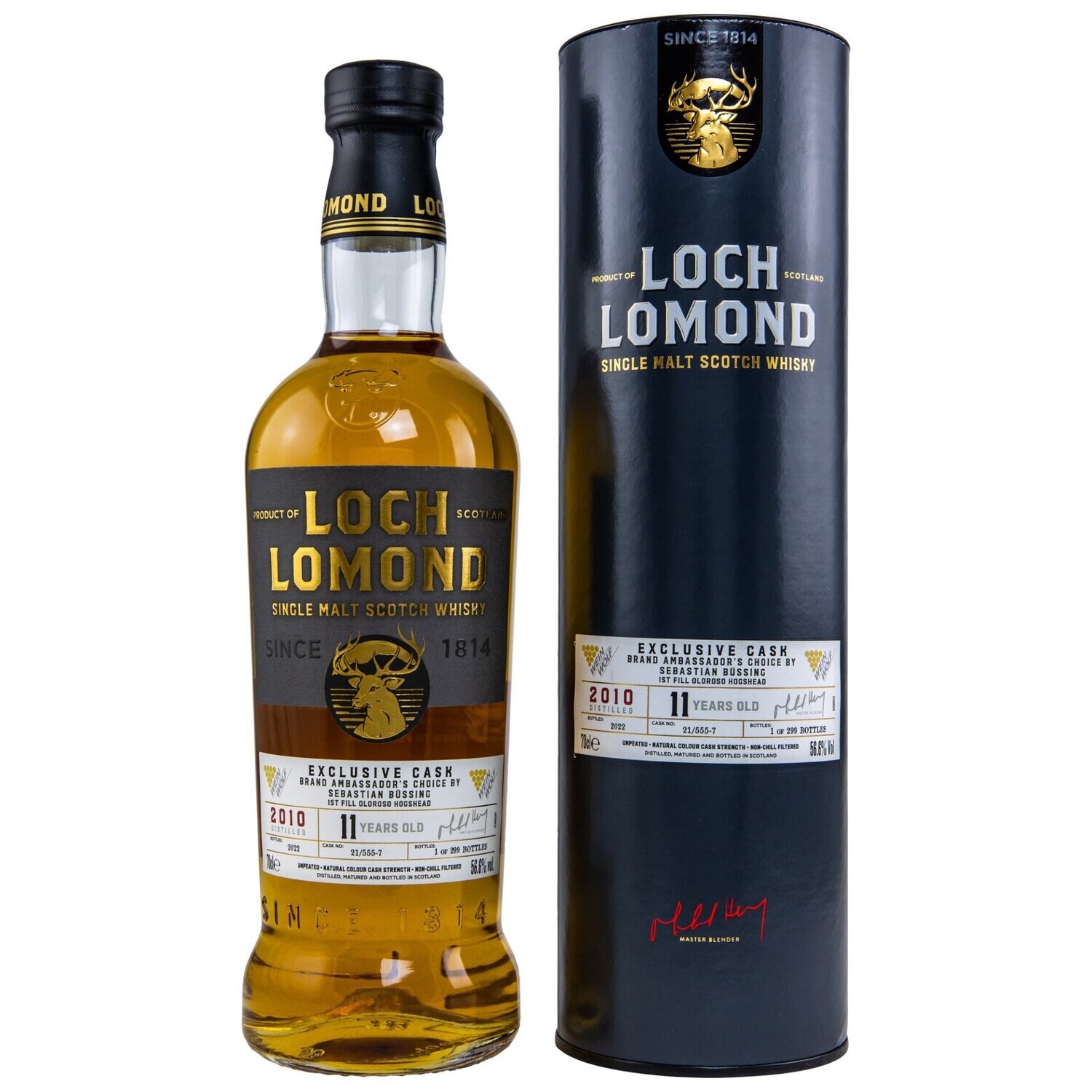 Loch Lomond Single Cask 2010/2022 - 11 y.o. - Oloroso Hogshead #21/555-7
