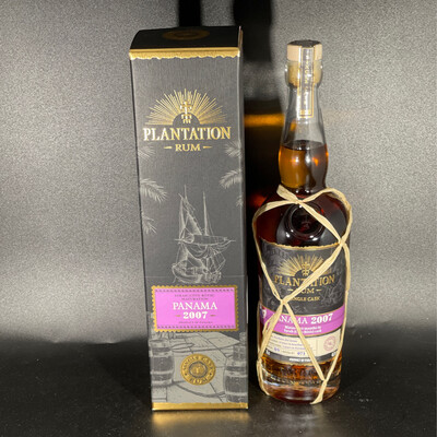 Plantation Rum Panama - 2007/2021 - Single Cask #09 - 46,1% - Ferrand Chardonnay Cask Finish / 10 Monate in Syrah (Côte-Rotie)-Fässern