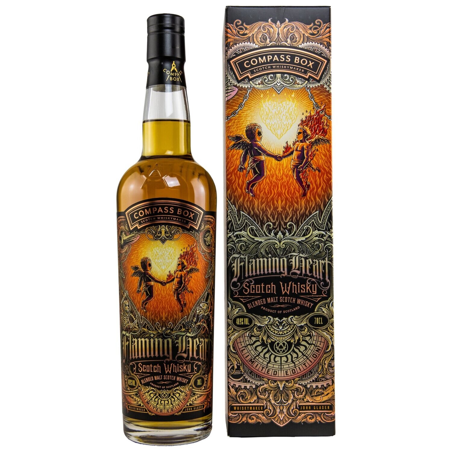 Compass Box Flaming Heart Blended Malt 2022 - 48,9%