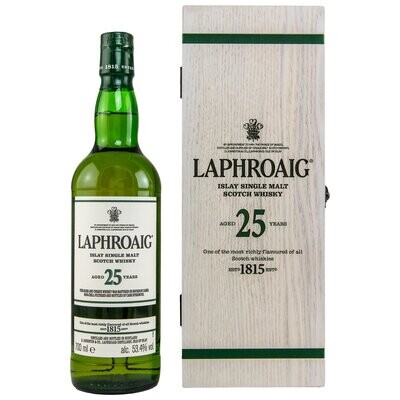 Laphroaig - 25 Jahre Cask Strength (2022) - 53,4%