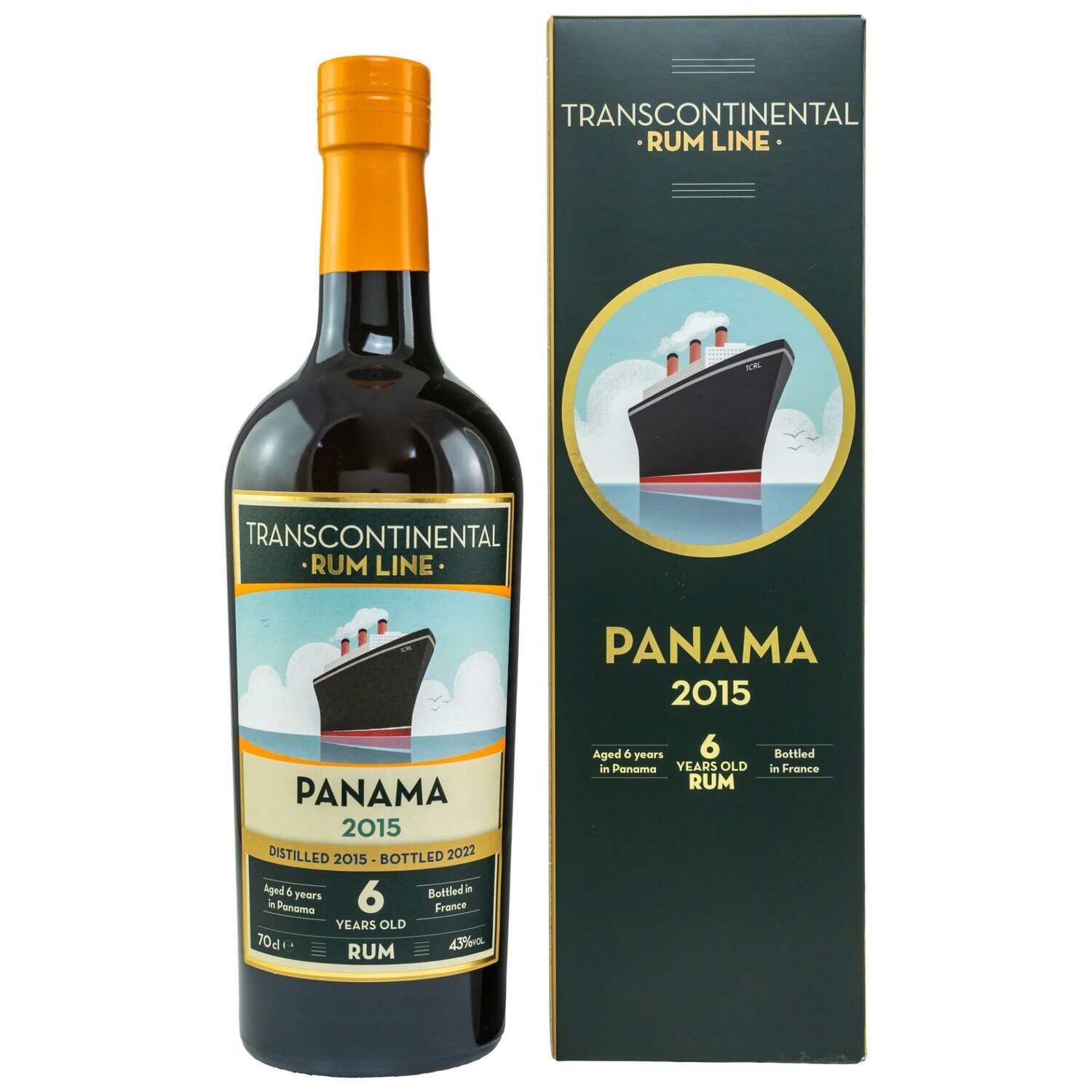 Panama 2015/2022 - 6 Jahre -  Transcontinental Rum Line - 43%