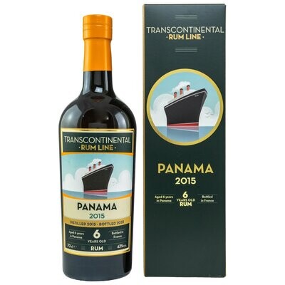 Panama 2015/2022 - 6 Jahre - Transcontinental Rum Line - 43%