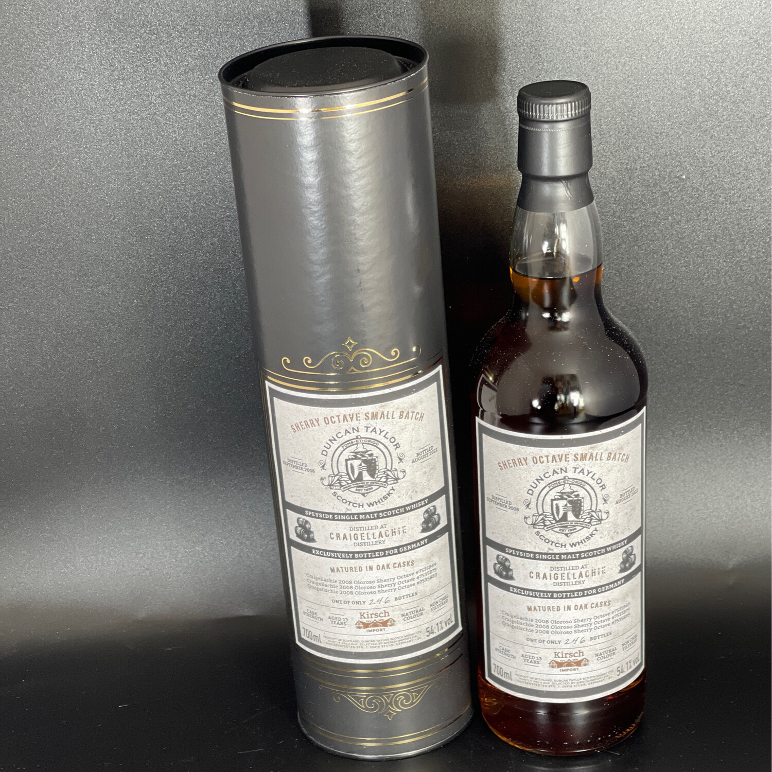 Craigellachie - 13 Jahre - 54,1% - 2008/20222 - Oloroso Sherry Octave 3x - Duncan Taylor