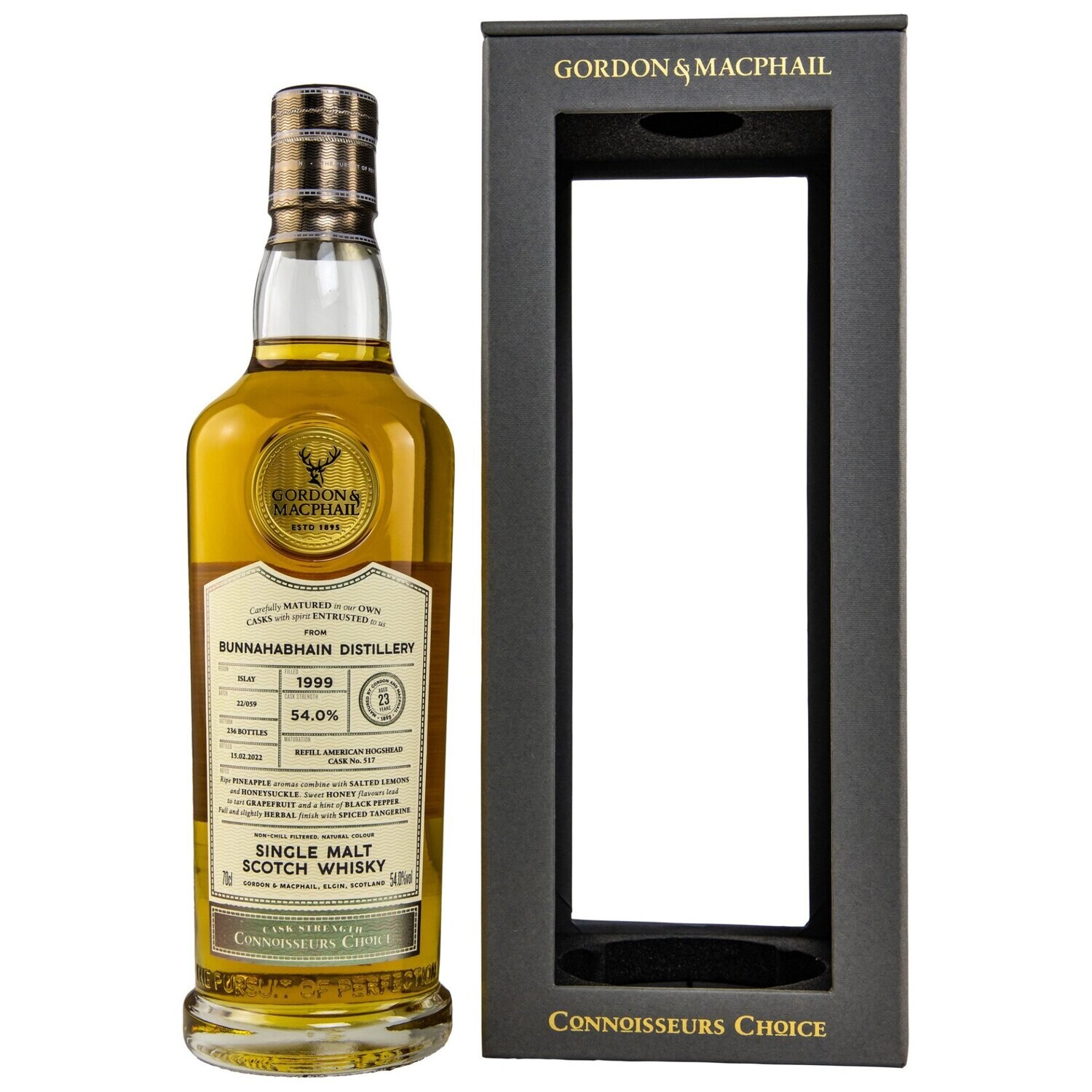 Bunnahabhain - 1999/2022 - Gordon Macphail - 54%