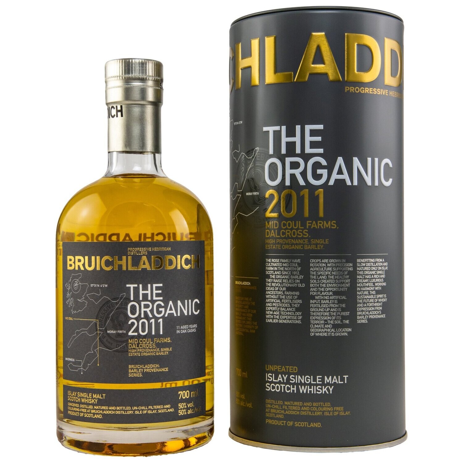 Bruichladdich - The Organic 2011 - 50% - OA