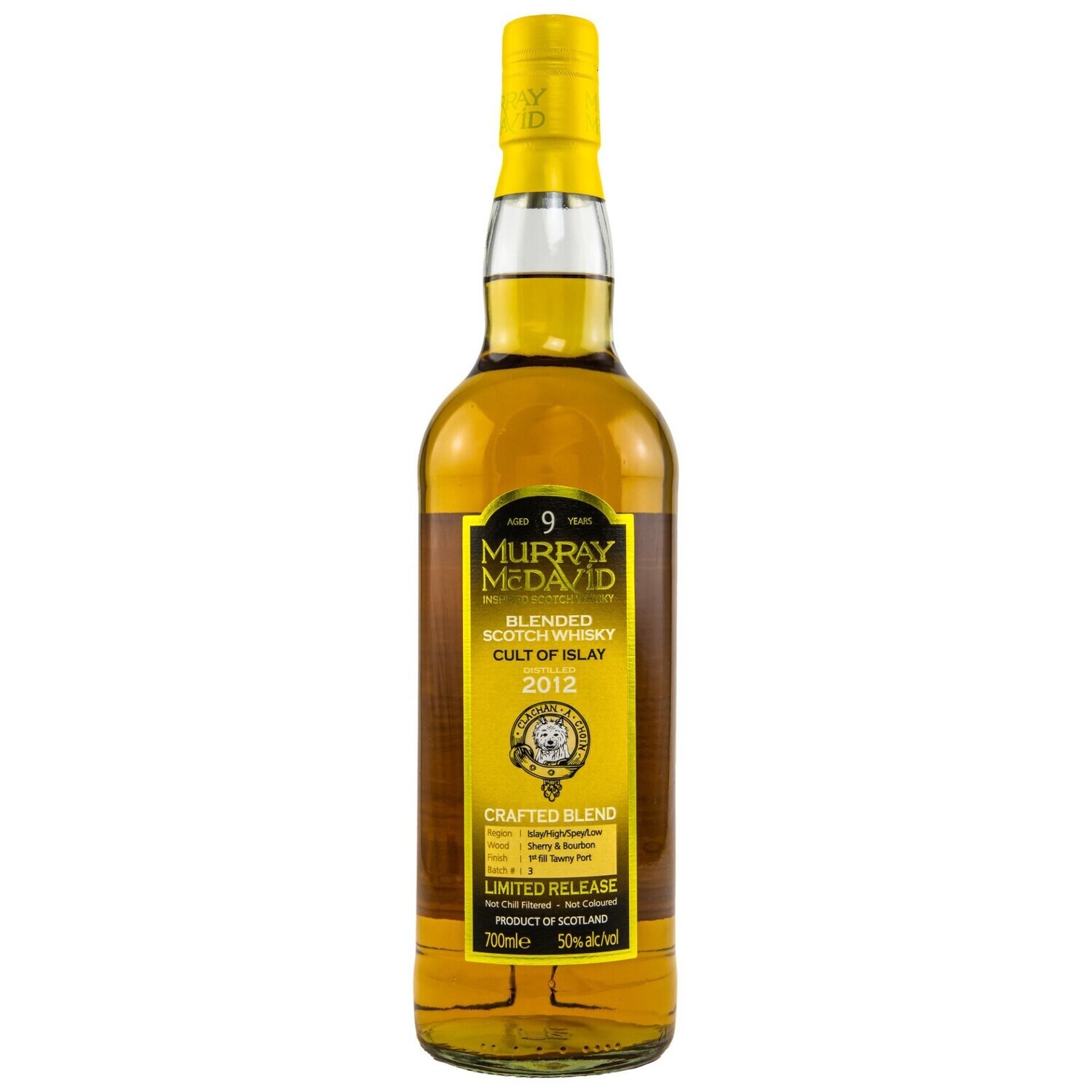Cult of Islay 2012 - 9 Jahre - Batch 3 Murray McDavid