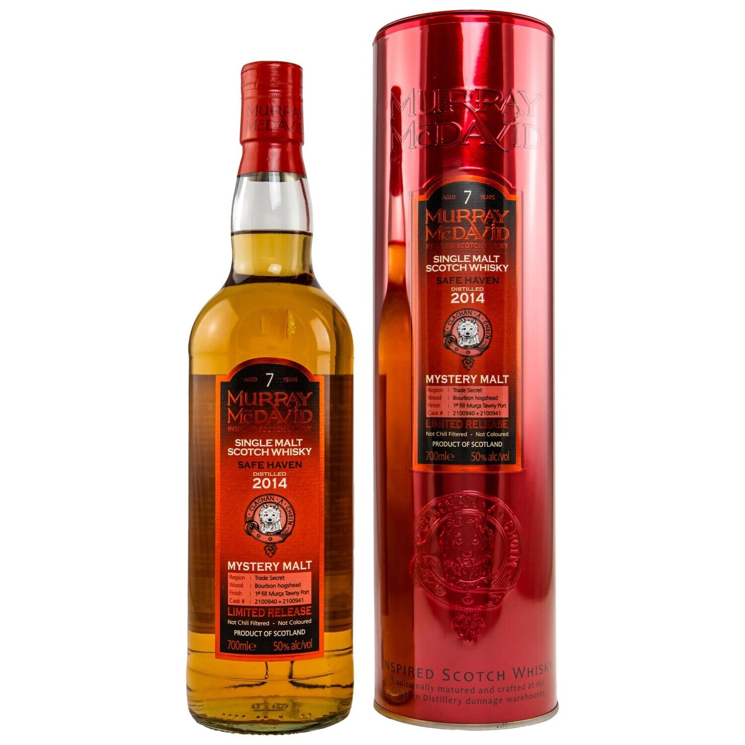 Safe Haven 2014 - 7 Jahre - 1. Fill Murca Tawny Port Cask #2100940+2100941 - Murray McDavid - 50%