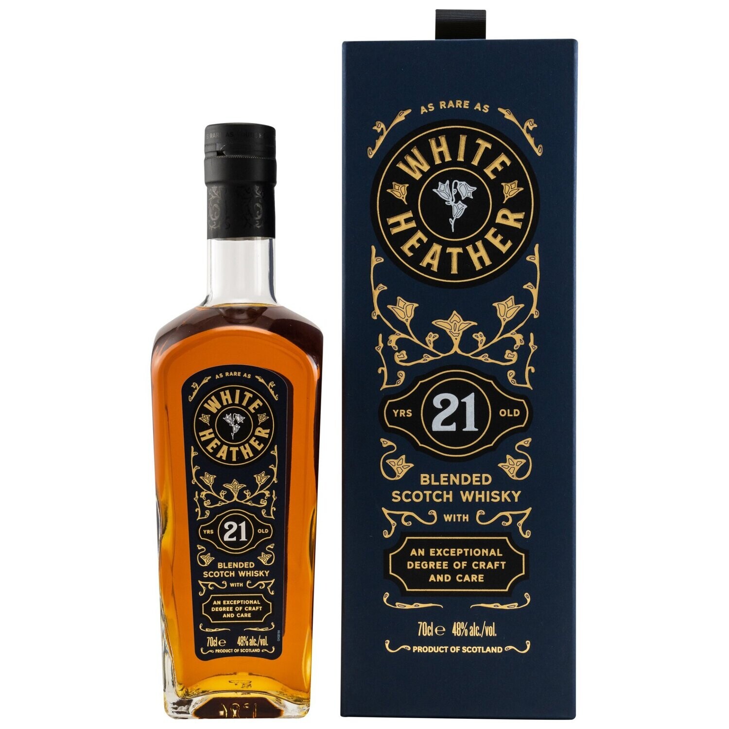 White Heather 21 Jahre - Blended Scotch Whisky by Billy Walker