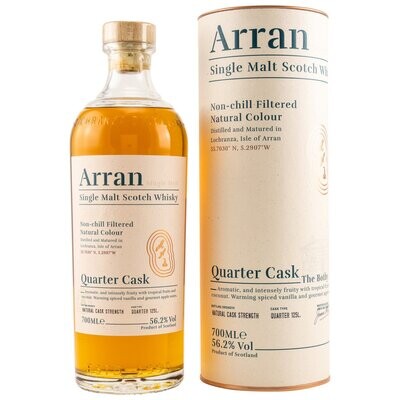 Arran- The Bothy - Quarter Quask - Isle - 0,7l - 56,2% Arran- The Bothy - Quarter Quask - Isle - 0,7l - 56,2%