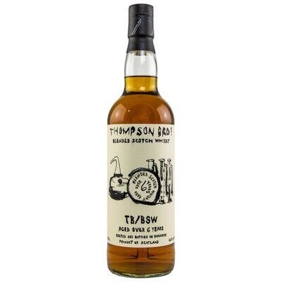 Blended Scotch Whisky Over 6 Jahre - Thompson Bros. - 46% - Batch 11