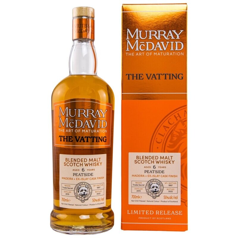 Peatside 2015/2022 - 6 Jahre - Madeira + Ex Islay Cask - Murray McDavid Peatside 2015/2022 - 6 Jahre - Madeira + Ex Islay Cask - Murray McDavid