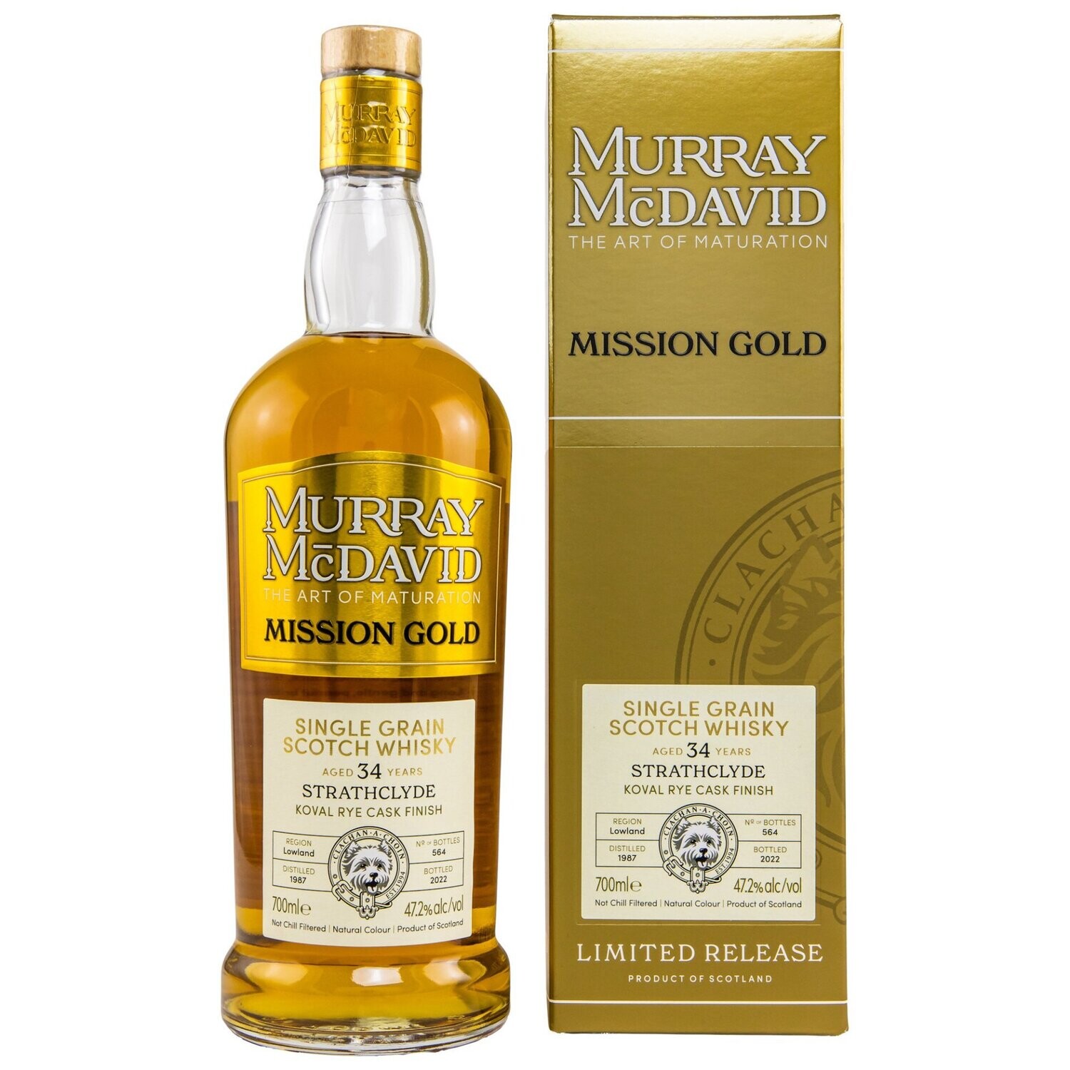 Strathclyde 1987/2022 - 34 Jahre - Koval Rye Cask - Murray McDavid