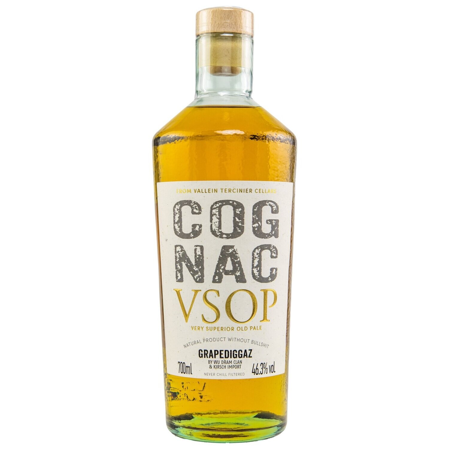 GrapeDiggaz - Cognac VSOP - 46,3%
by Wu Dram Clan & Kirsch Import