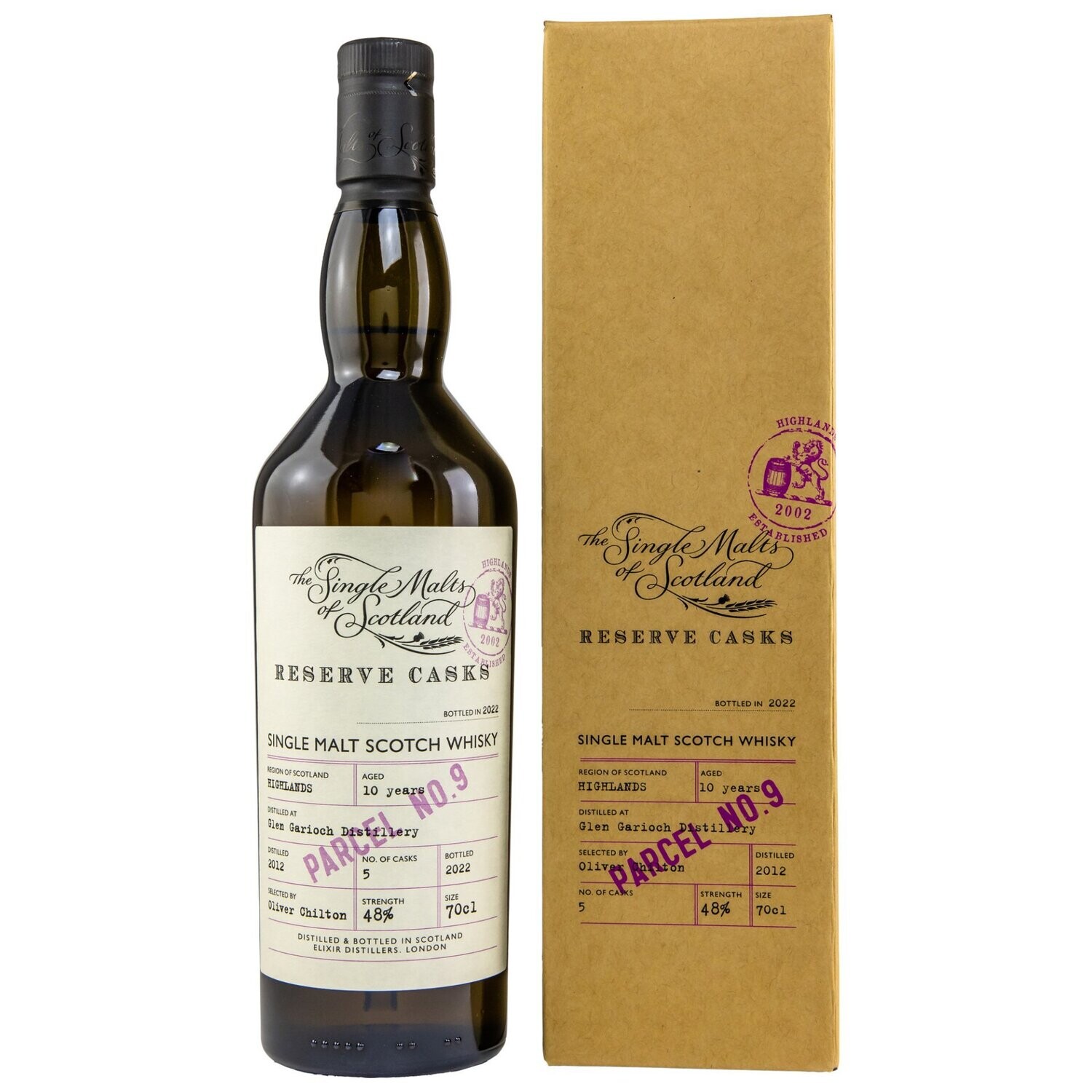 Glen Garioch 2012/2022 - 10 y.o. - Reserve Cask Parcel 9 (SMoS)