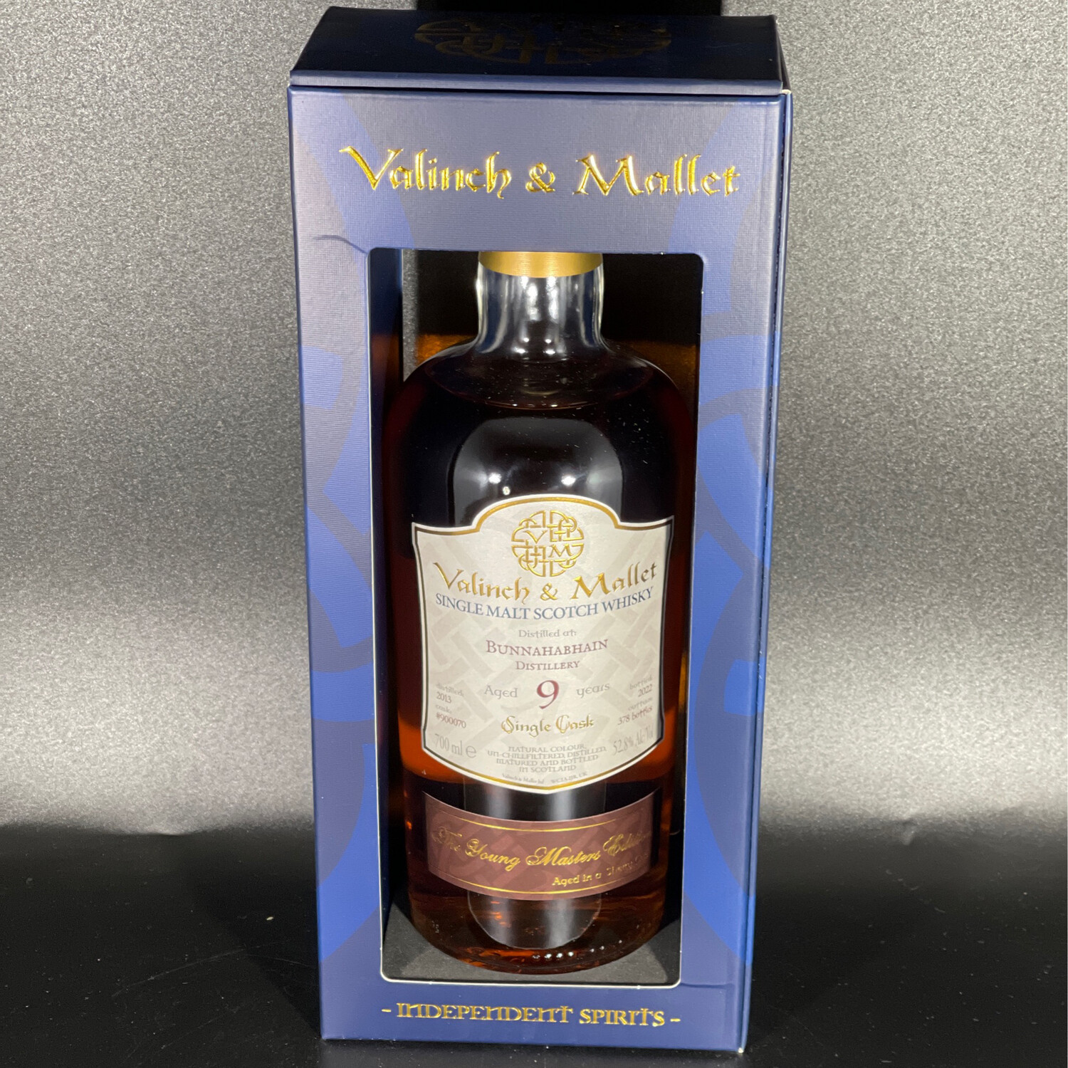 Bunnahabhain - 9 Jahre - 2013/2022 - Valinch & Mallet - 52,8% - #900070