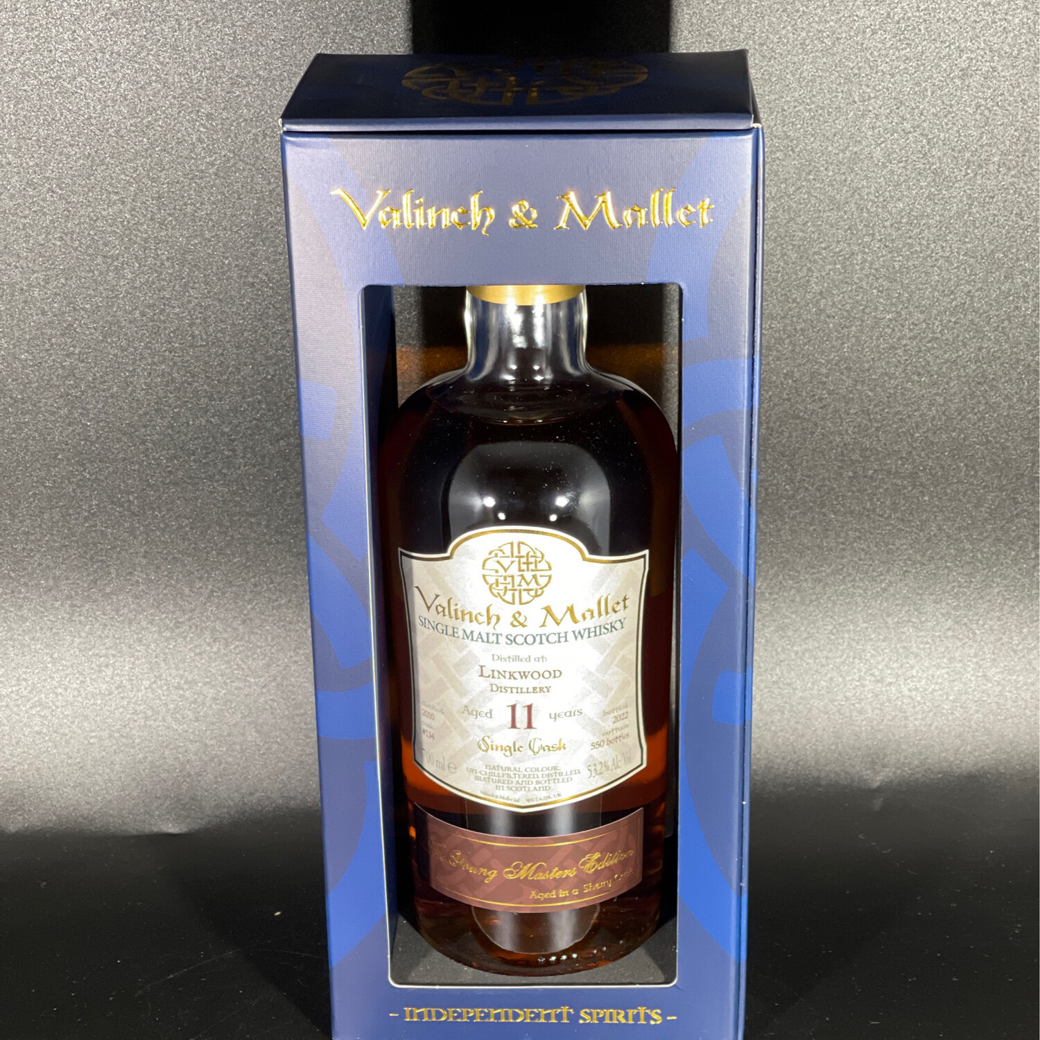 Linkwood - 2010/20222- 11 Jahre - 53,2% - Sherry Singlecask #134 - Valinch & Mallet