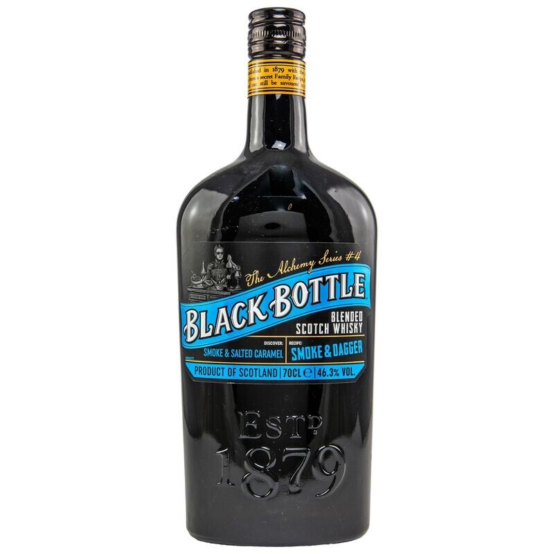 Black Bottle Smoke & Dagger - Smoke & Salted Caramel - 46,3%