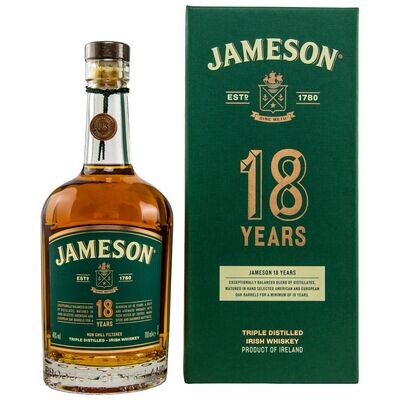 Jameson 18 Jahre - 46% - Irish Whiskey Blend