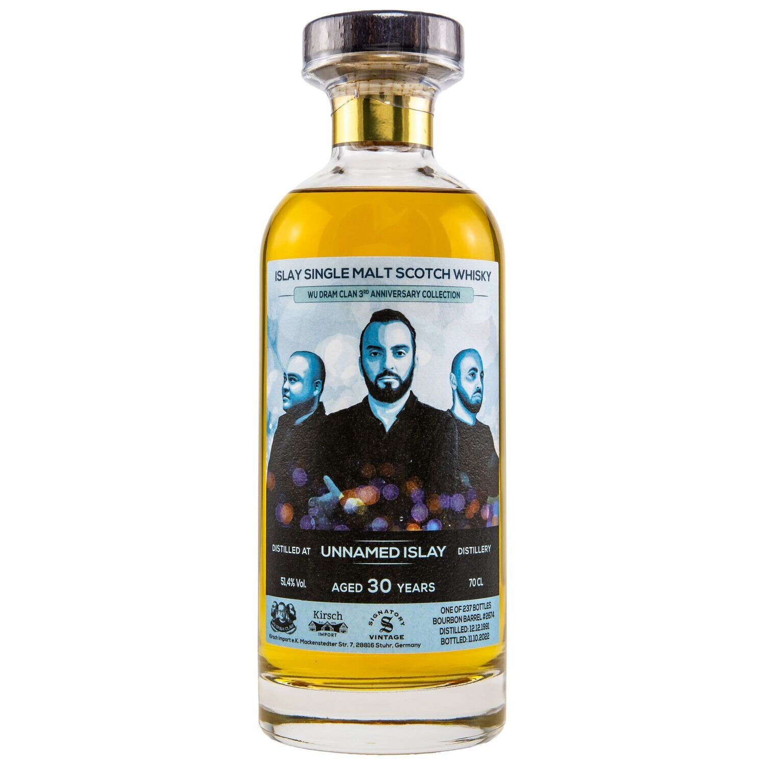 Unnamed Islay 1991/2022
Wu Dram Clan - 30 Jahre - # 2674 - 51,4%