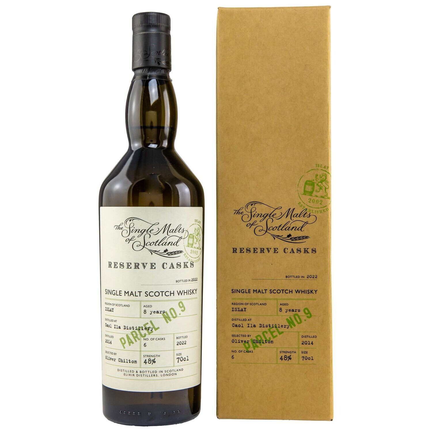 Caol Ila 2014/2022 - 8 Jahre - Reserve Cask Parcel 9 (SMoS) - 48%