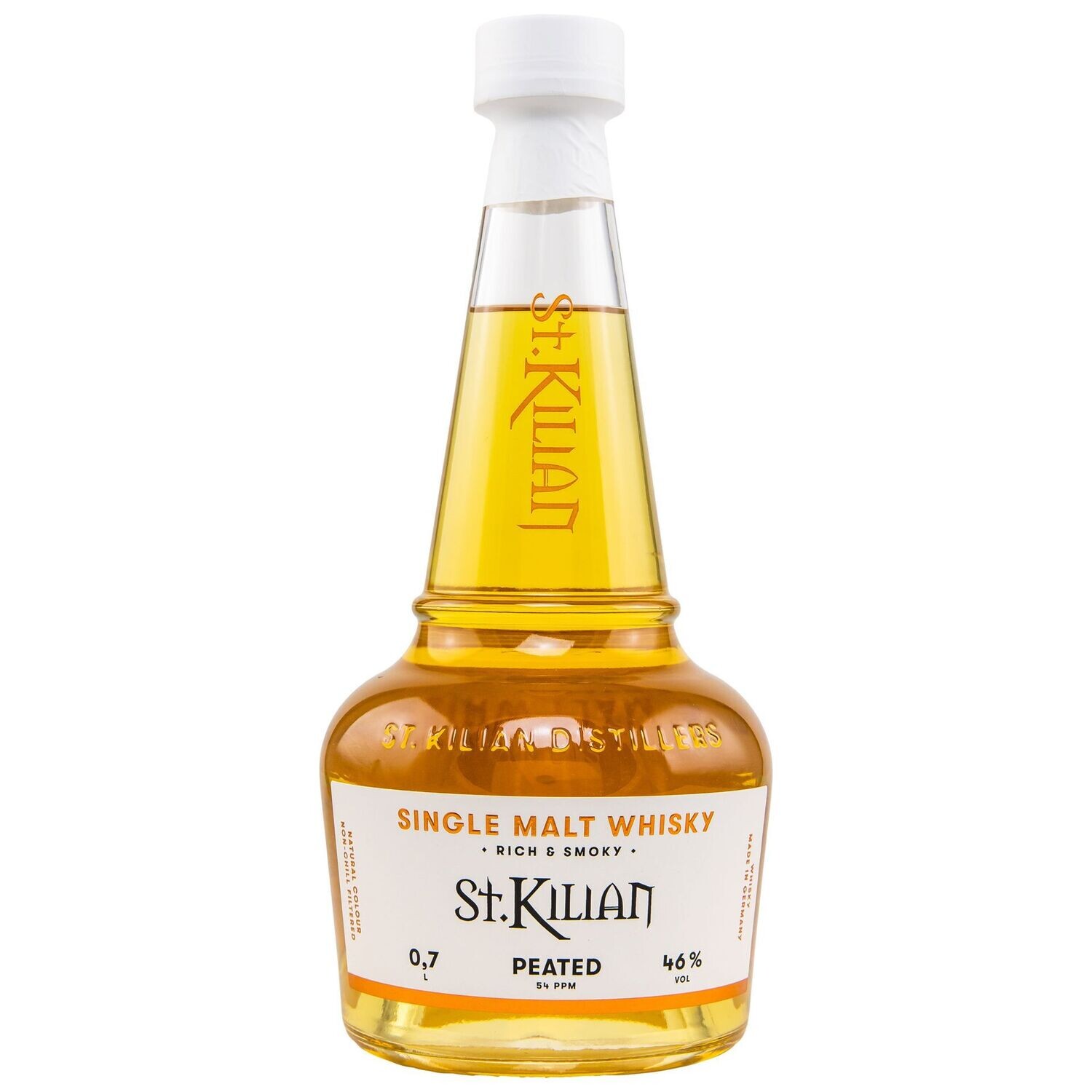 St. Kilian PEATED - rich & smoky - 46% - 0,7 Liter