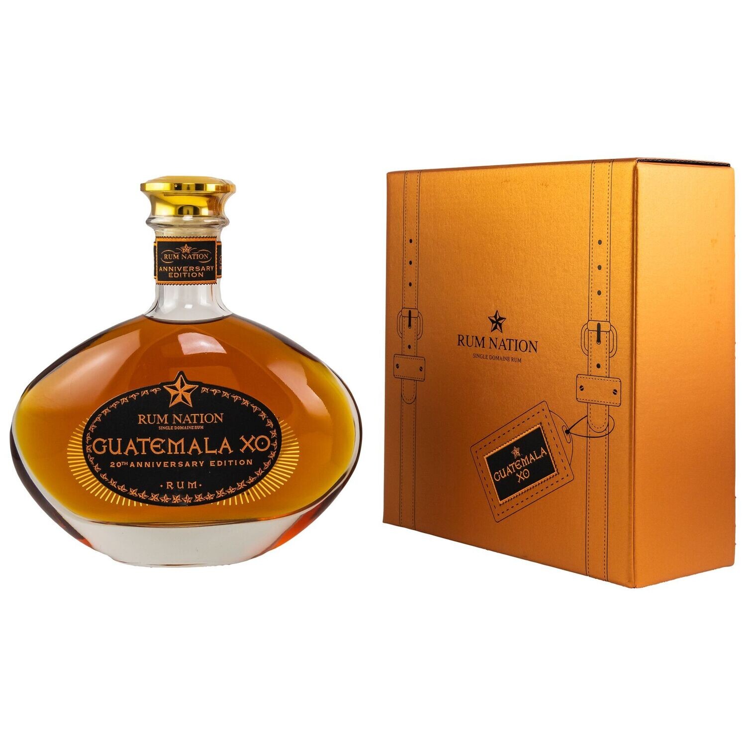 Guatemala XO 20th Anniversary Decanter - Rum Nation - 40%