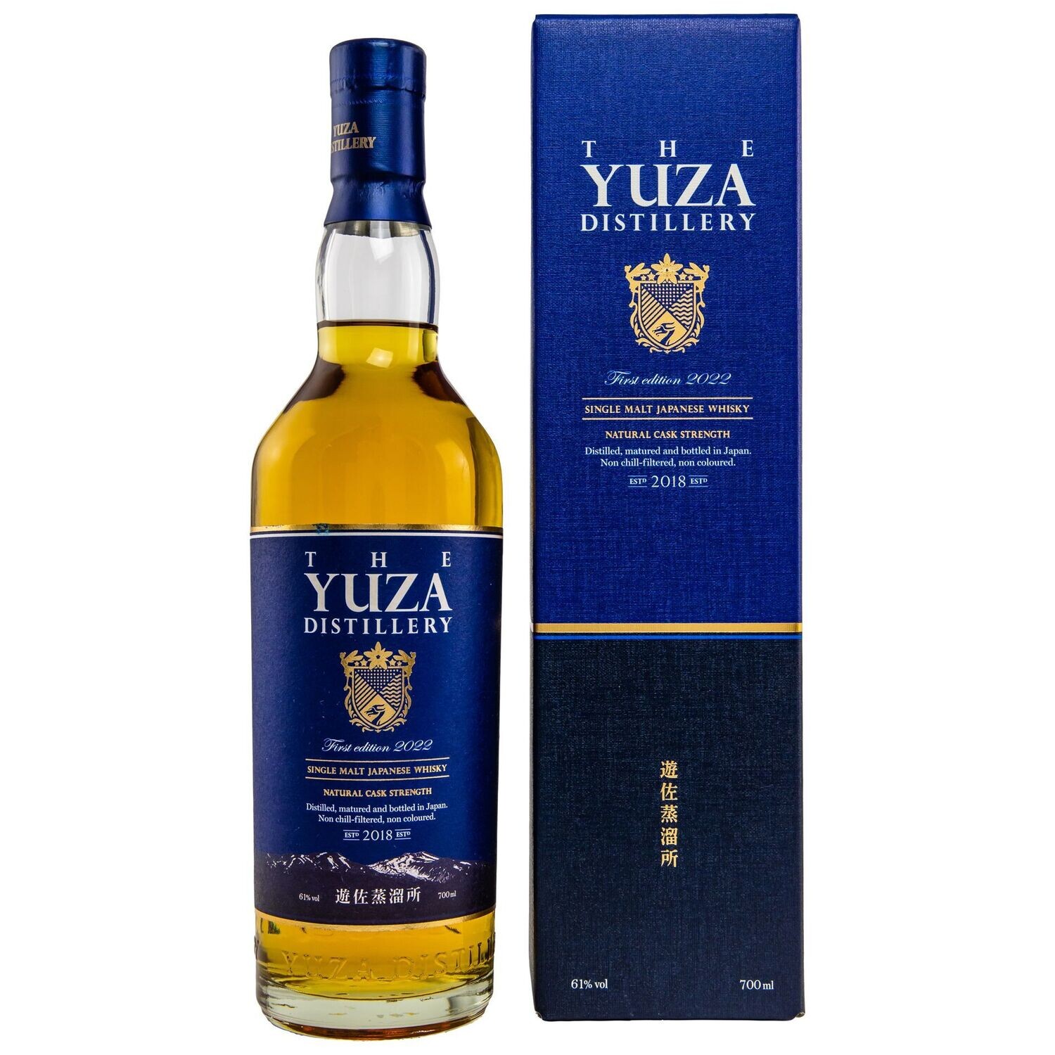 Yuza Single Malt First Edition 2022
Single Malt Japanese Whisky - 61%