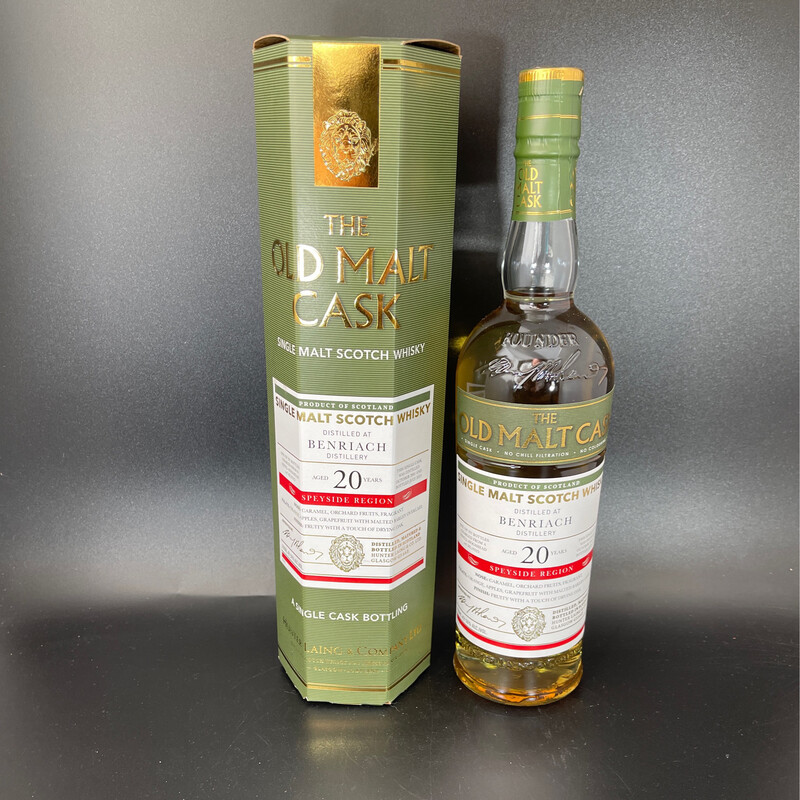 Benriach - 20 Jahre - Singlecask Ref. Hogshead #HL19523 - 50% - Benriach - 20 Jahre - Singlecask Ref. Hogshead #HL19523 - 50% -