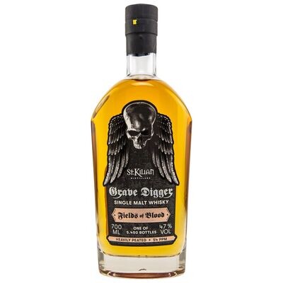 St. Kilian Grave Digger Field of Blood Peated Whisky - 47% St. Kilian Grave Digger Field of Blood Peated Whisky - 47%