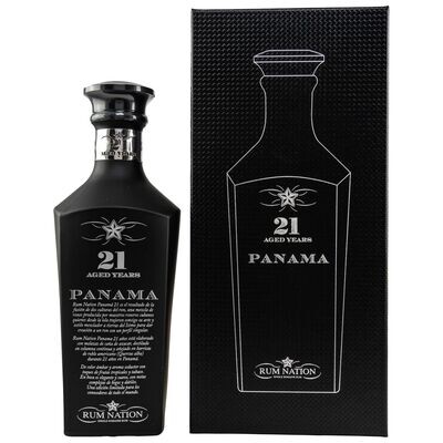Rum Nation - Panama - 21 Jahre - 0,7 Liter - 43%